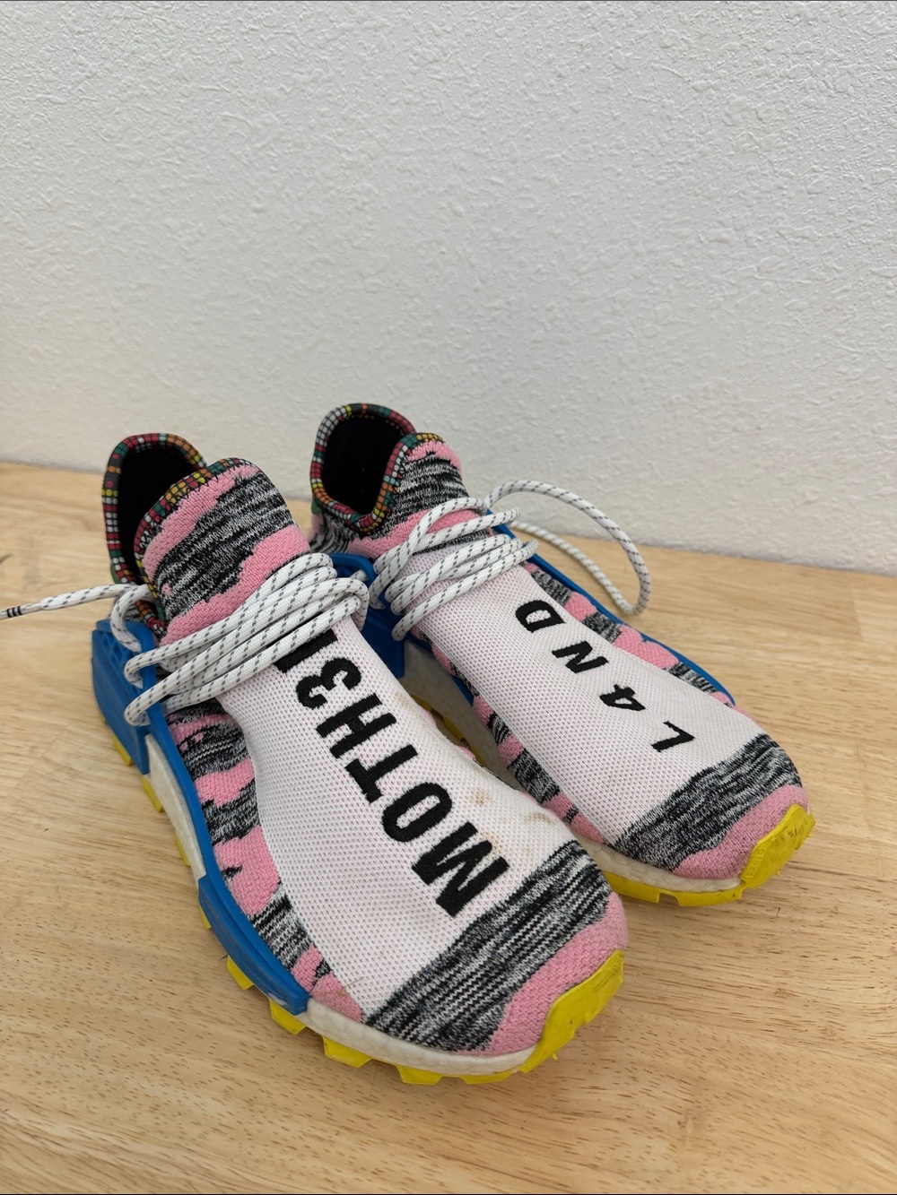 Adidas x Pharrell Williams Hu NMD ‘Mother Land’ Solar Pack Men’s Size US 9